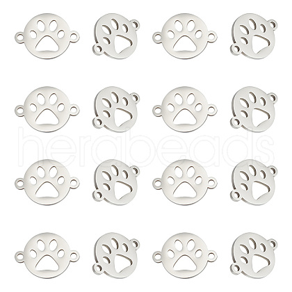 Unicraftale 16Pcs 201 Stainless Steel Links Connectors STAS-UN0056-52-1