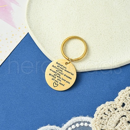 201 Stainless Steel Keychain KEYC-YW00104-05-1