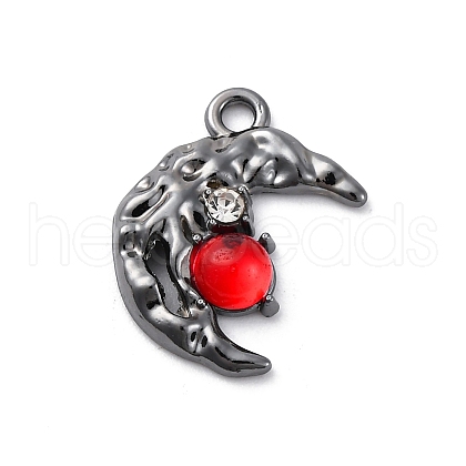 Gothic Rack Plating Alloy Pendants PALLOY-V002-12B-03-1