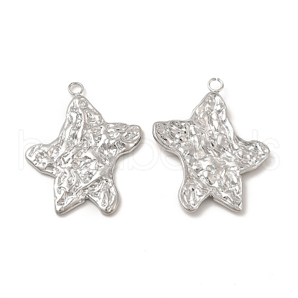 Non-Tarnish 304 Stainless Steel Pendants STAS-A070-37P-1