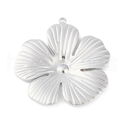 Non-Tarnish 304 Stainless Steel Pendants STAS-L022-414P-1