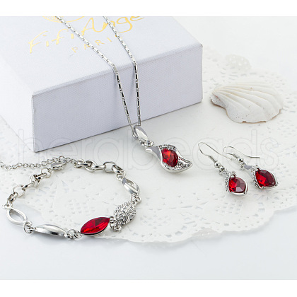 Alloy Rhinestone Jewelry Sets FS-WGB491C-09-1