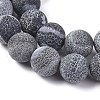 Natural Weathered Agate Beads Strands G-L534-04-10mm-2