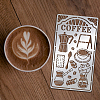 Retro Stainless Steel Metal Cutting Dies Stencils DIY-WH0242-274-5