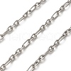 304 Stainless Steel Figaro Chains CHS-A016-23P-A-1