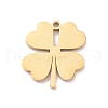 304 Stainless Steel Pendants STAS-R119-06G-2