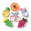 Transparent Resin Cabochons CRES-Q012-03-1
