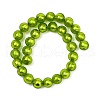Handmade Silver Foil Glass Beads Strands FOIL-F002-01E-3