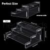 Acrylic Thickened Step Display Stand ODIS-WH0011-80-4