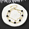 Natural Obsidian Bracelets BJEW-D330-01G-03-1