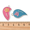 Alloy Enamel Split Pendants X-FIND-Z026-03C-3