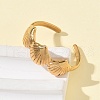 304 Stainless Steel Cuff Rings RJEW-P150-15G-3