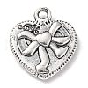Tibetan Style Alloy Pendants PALLOY-P293-045AS-1