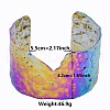 304 Stainless Steel Cuff Bangles for Women KY1421-3-1