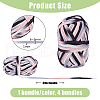 DICOSMETIC 4 Bundles 4 Colors Gradient Color Polyester Cord OCOR-DC0001-07-2