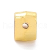 Eco-friendly Rack Plating Brass Enamel Beads KK-F843-30G-01-2