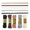  
 5Sets 5 Colors Polypropylene Fiber Ribbons SRIB-PH0001-48-7