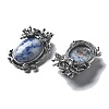 Natural Blue Spot Jasper Pendants G-H083-01AS-06-2
