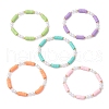 Handmade Polymer Clay Heishi Beads Bracelets BJEW-JB11780-2