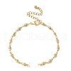 2Pcs 304 Stainless Steel Bar Link Chains Bracelet Making AJEW-JB01350-2