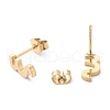Ion Plating(IP) 304 Stainless Steel Stud Earrings STAS-Z028-A-10G-2