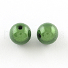 Spray Painted Acrylic Beads MACR-Q154-12mm-010-2