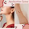 SUNNYCLUE 60Pcs Alloy Enamel Charms ENAM-SC0005-76-5