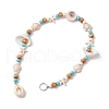 Natural Sea Shell Beads Hanging Ornaments HJEW-JM02985-5