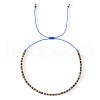 Natural Lapis Lazuli Beaded Beaided Bead Barcelets for Women Men VG0816-4-1
