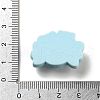 Pig Theme Opaque Resin Cabochons CRES-U002-02G-3
