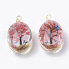 Glass Pendants X-GLAA-Q070-004-3