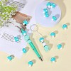 20Pcs Mushroom Silicone Focal Beads JX901H-4