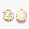 Alloy Pendants X-PALLOY-S177-14-2