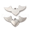 Non-Tarnish Valentine's Day 304 Stainless Steel Pendants STAS-E193-14P-1