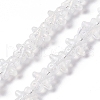 Electroplate Glass Beads GLAA-P005-M-4
