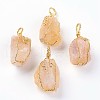 Natural Citrine Big Pendants G-A172-15C-1