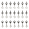 ARRICRAFT 32Pcs Acrylic Imitated Pearl Pendants FIND-AR0003-35-1