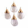 Natural Crackle Agate Pendants G-S359-201B-1