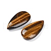 Natural Tiger Eye Pendants G-F731-04J-3