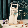 16-Hole 2-Row Wood Jewelry Display Stands EDIS-WH0016-007B-5