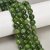 Dyed Natural Malaysia Jade Beads Strands G-G021-02B-13-2