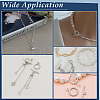Unicraftale 2Pcs 925 Sterling Silver Toggle Clasps STER-UN0001-45-6