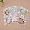 Rectangle Laser PVC Zip Lock Bags ABAG-WH0052-02-6