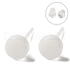 Hypoallergenic Bioceramics Zirconia Ceramic Stud Earrings EJEW-F340-05A-02-1