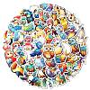 50Pcs Cartoon Birds Paper Sticker STIC-C012-06-1
