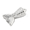 Brass Micro Pave Clear Cubic Zirconia Pendants KK-U015-08P-2