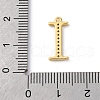 Rack Plating Brass Micro Pave Cubic Zirconia Pendant KK-H449-76G-03-4