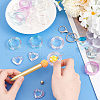  24Pcs 8 Styles Plating Acrylic Beads FIND-PH0022-04-3