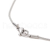 304 Stainless Steel Snake Chain Necklaces NJEW-JN04190-6