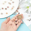 GOMAKERER 2 Strands Natural Quartz Beads Strands G-GO0001-31-3